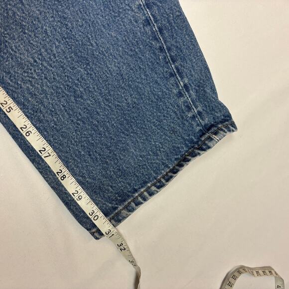 EB Denim Chain Vintage 90s Levi's Jeans Straight Women's Large - Picture 8 of 14